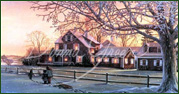 Home For Supper by artist Donna Green